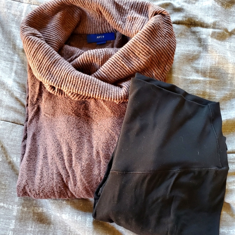 Apt. 9 Cowl Neck Sweater
